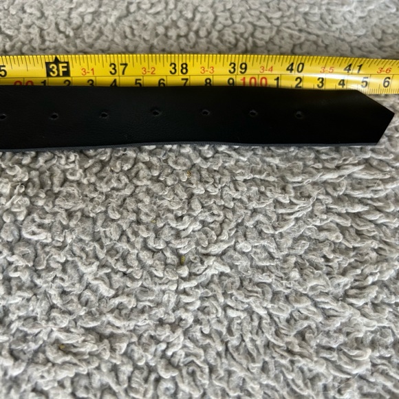 🔥 Black Leather Fringe belt Skirt, Very Sexy & Fashionable adjustable NWOT - Picture 6 of 7